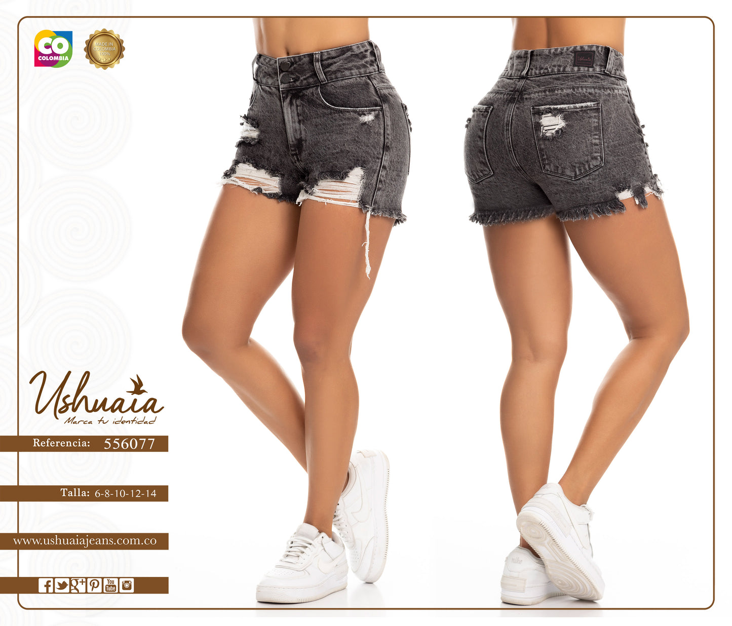 556077 SHORT DAMA USHUAIA