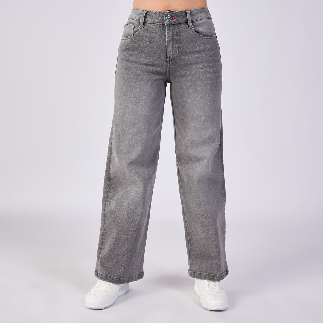 JEAN WIDE LEG TIRO MEDIO Ref: 552731