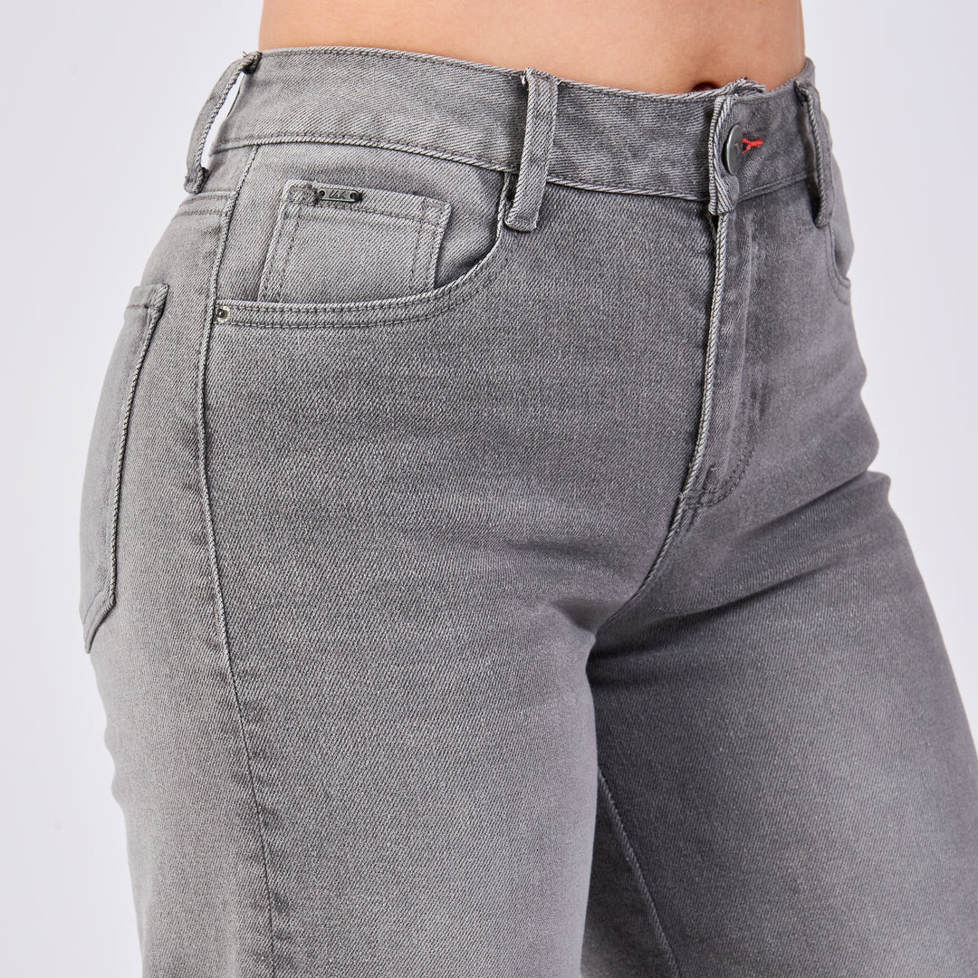 JEAN WIDE LEG TIRO MEDIO Ref: 552731