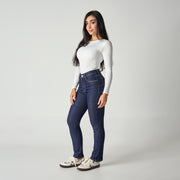 JEAN STRAIGHT BOOT TIRO MEDIO REF: 552690