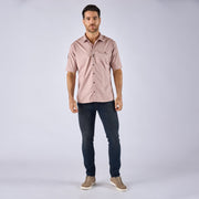 Ref: 600761 Jean colombiano hombre slim fit en denim licrado, color azul oscuro