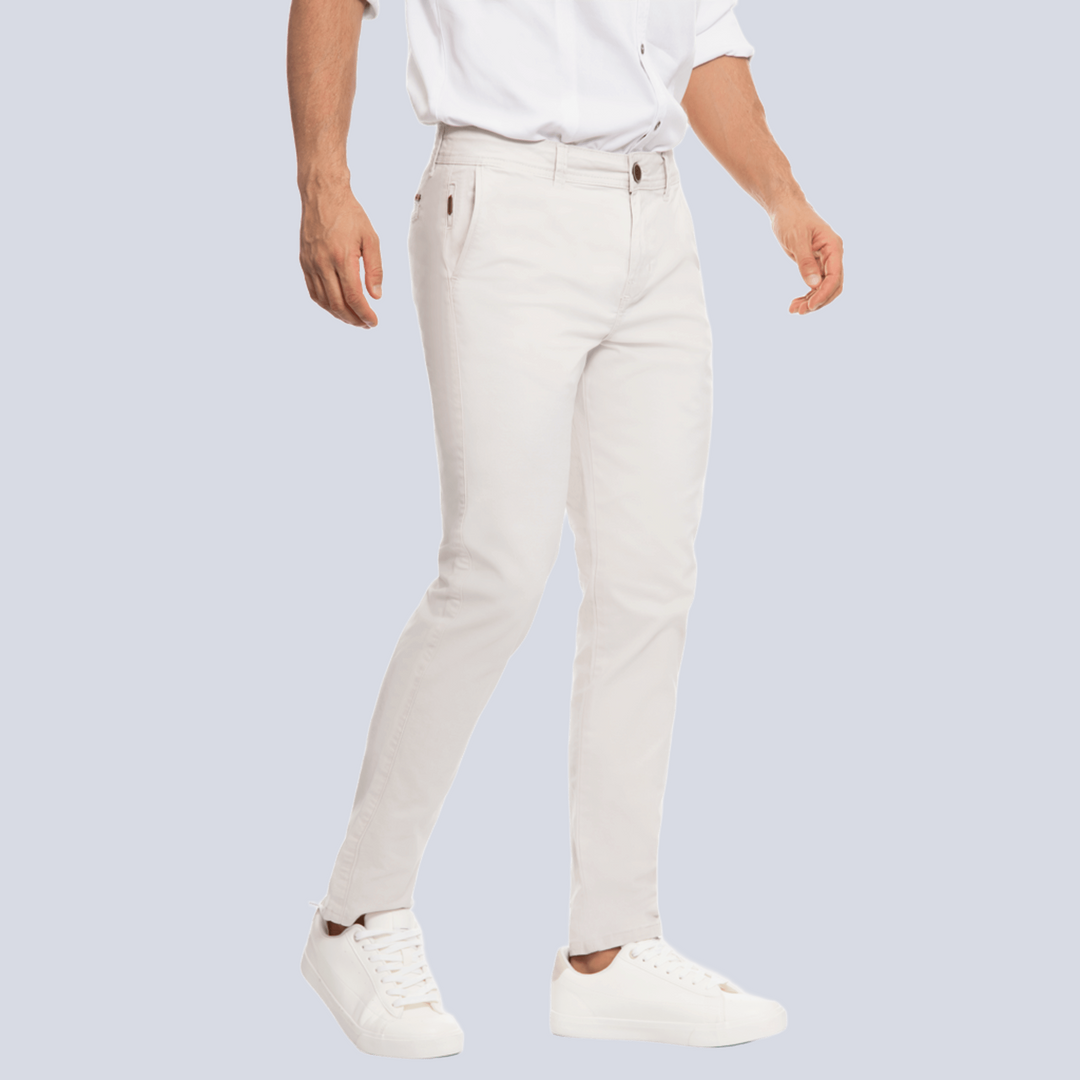 Ref: 600692 Pantalón hombre slim fit licrado tipo Docker