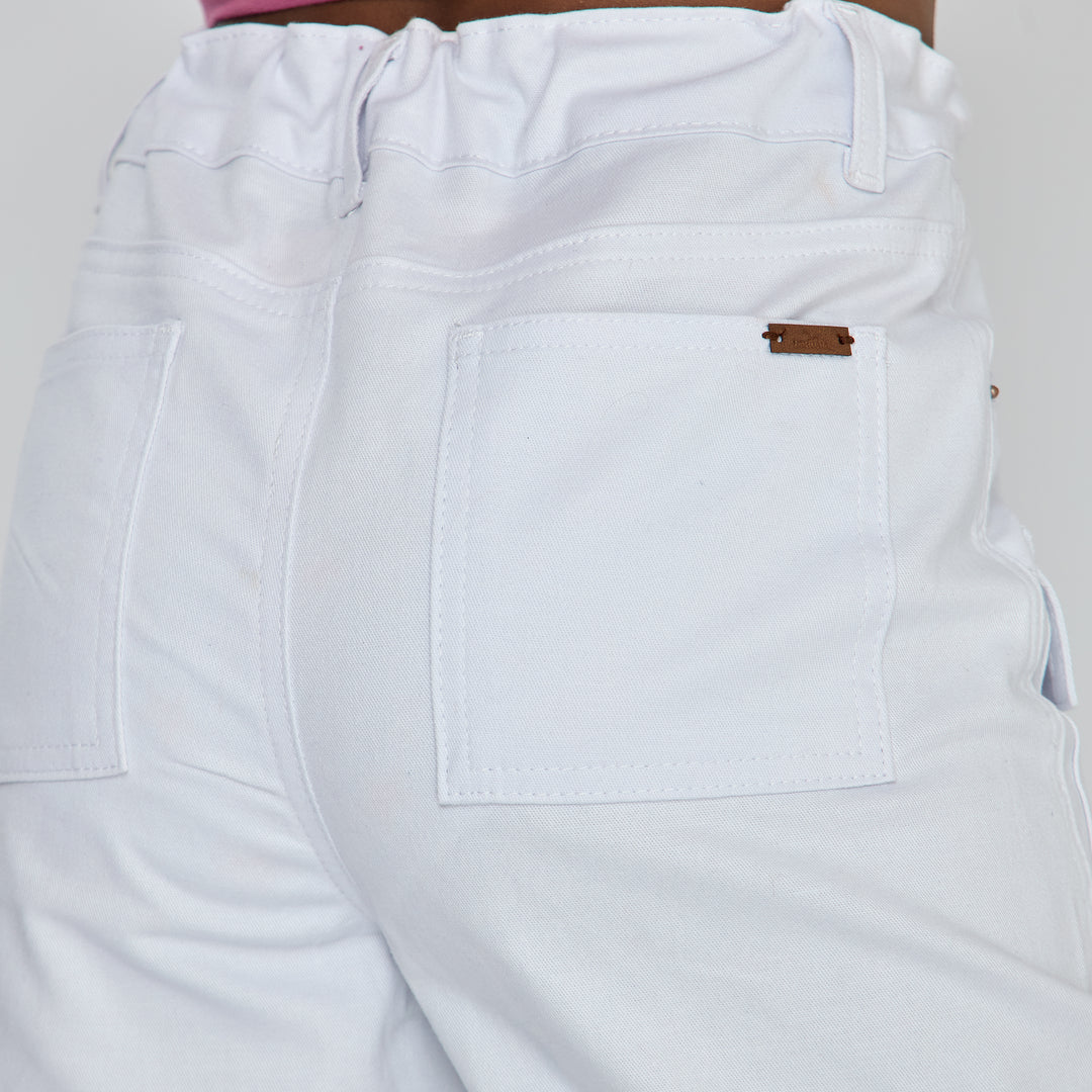 PANTALÓN CARGO WIDE LEG TIRO ALTO Ref: 350068