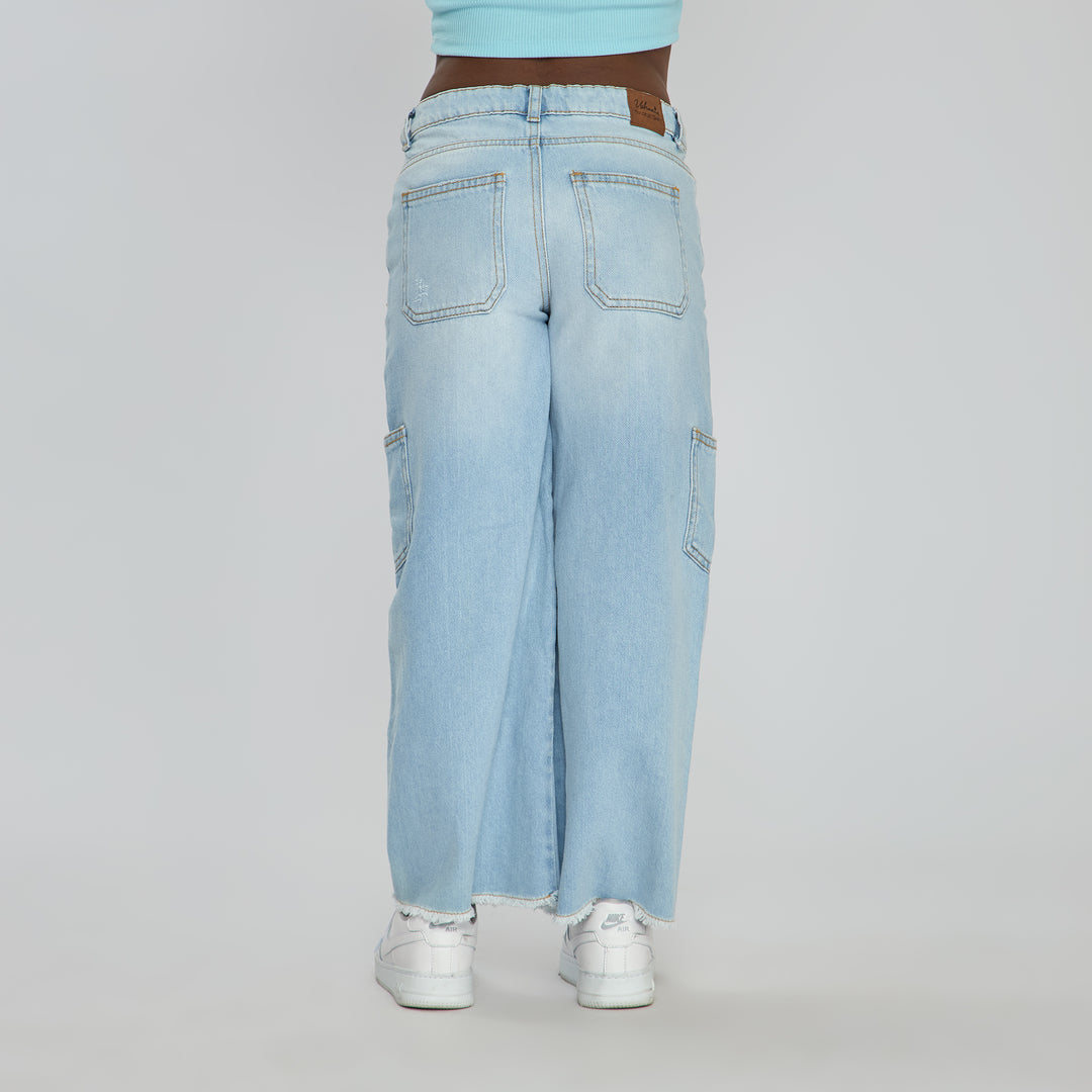 JEAN CARGO WIDE LEG TRO ALTO Ref: 350073