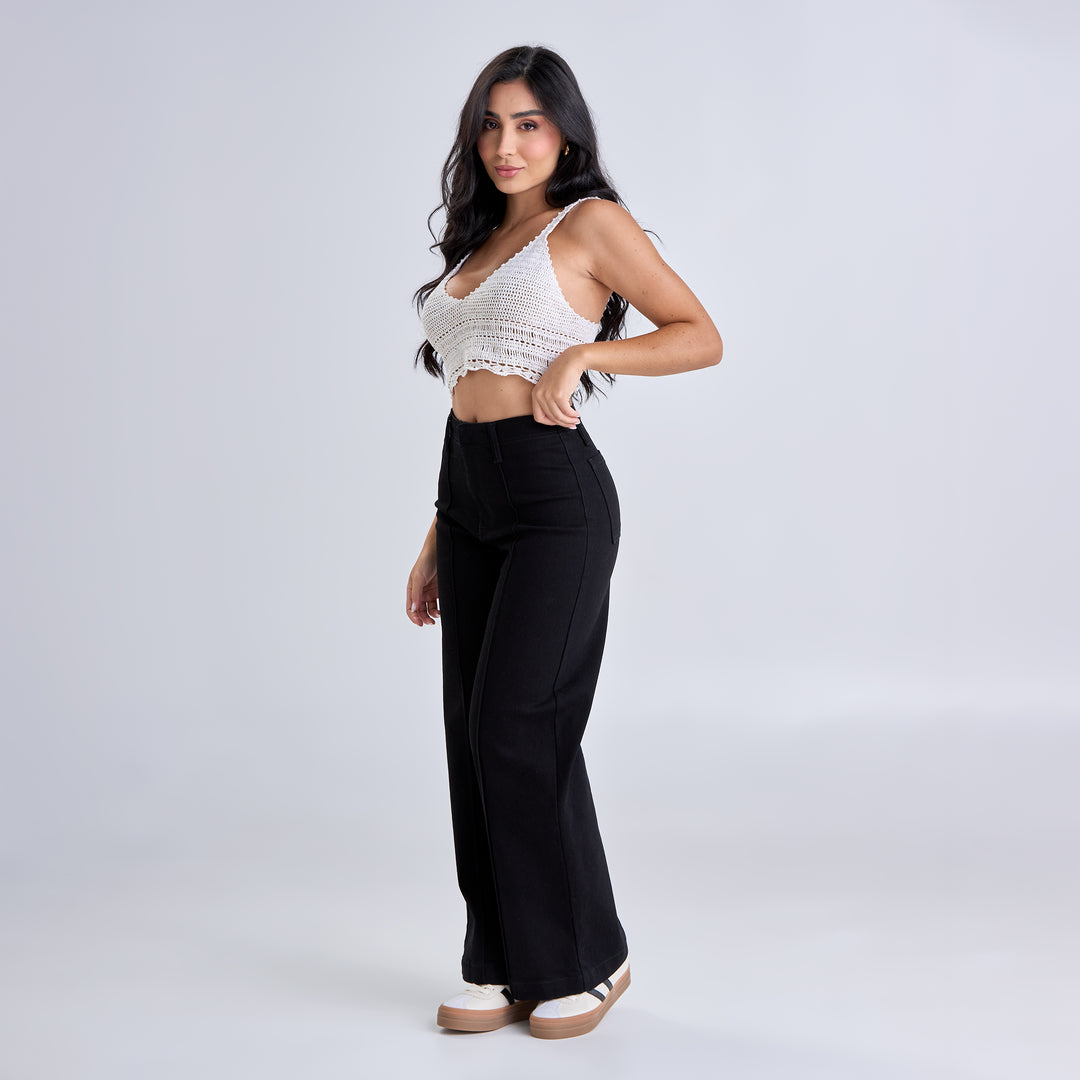 JEAN DAMA WIDE LEG TIRO ALTO Ref: 552620