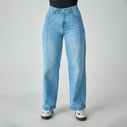 JEAN DAMA WIDE LEG TIRO ALTO Ref: 552675