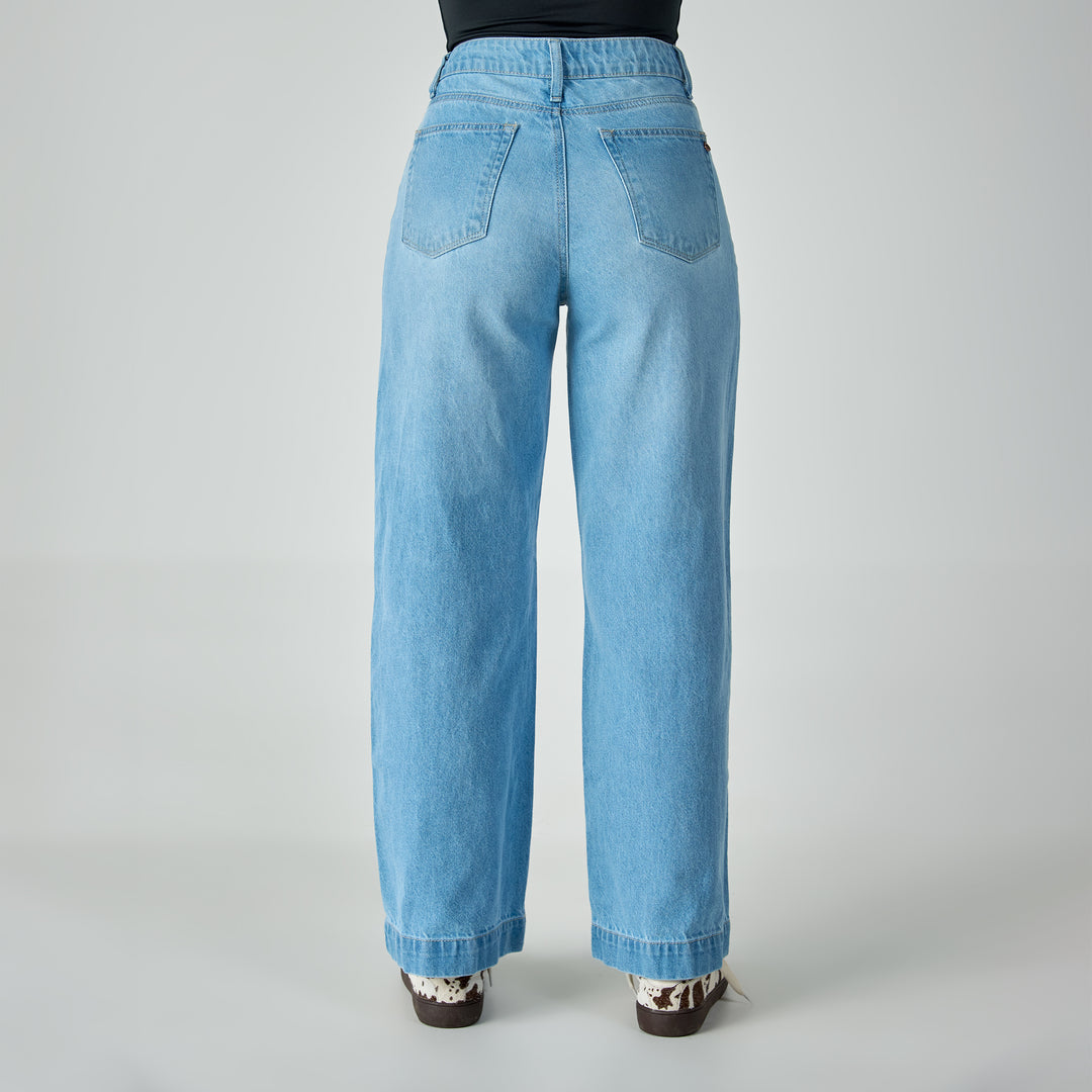 JEAN DAMA WIDE LEG TIRO ALTO Ref: 552675