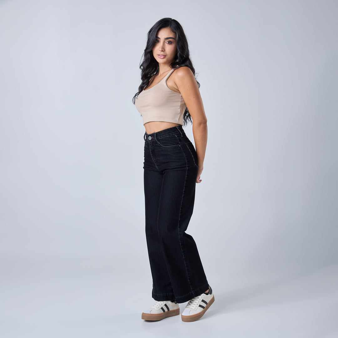 JEAN DAMA WIDE LEG TIRO ALTO Ref: 552689