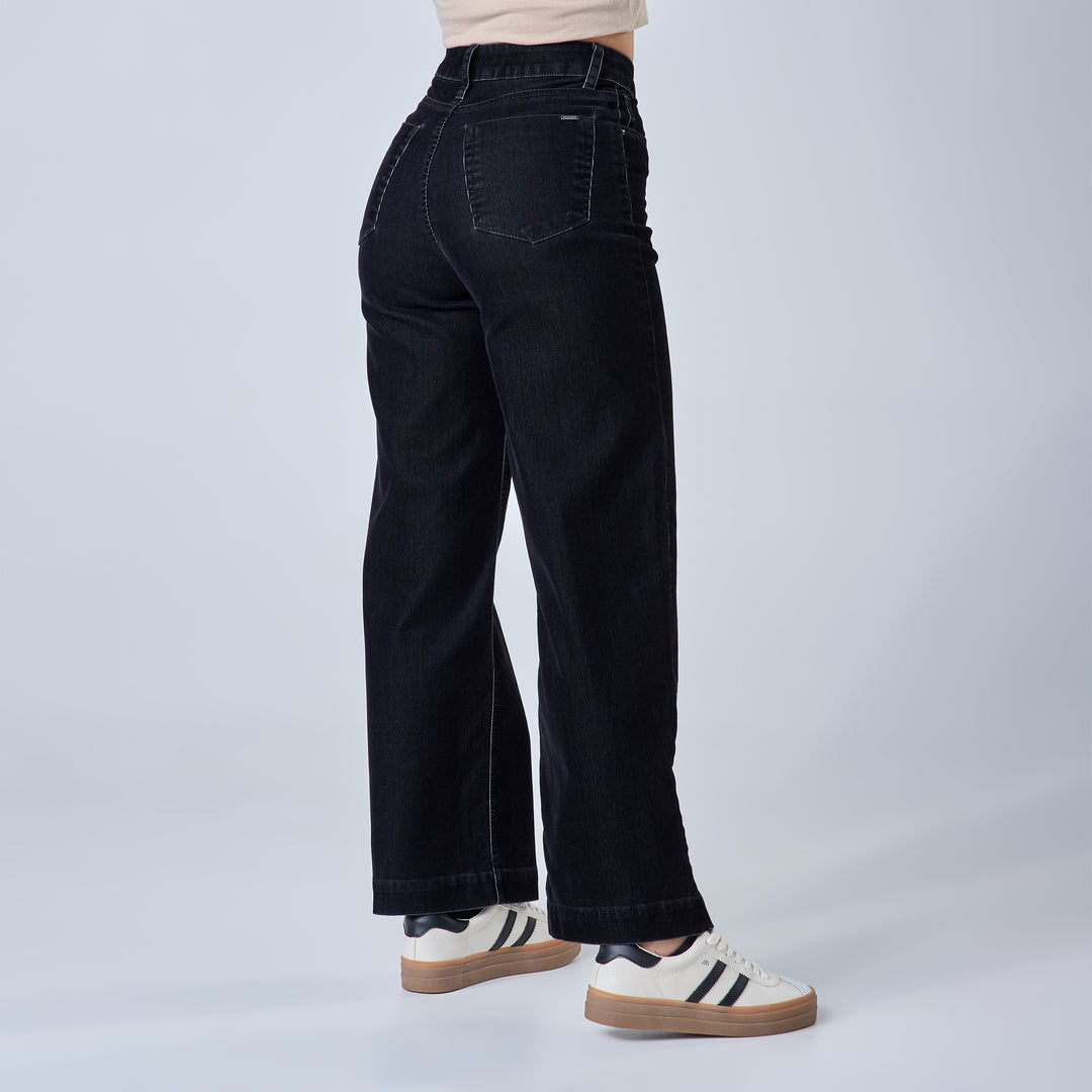 JEAN DAMA WIDE LEG TIRO ALTO Ref: 552689