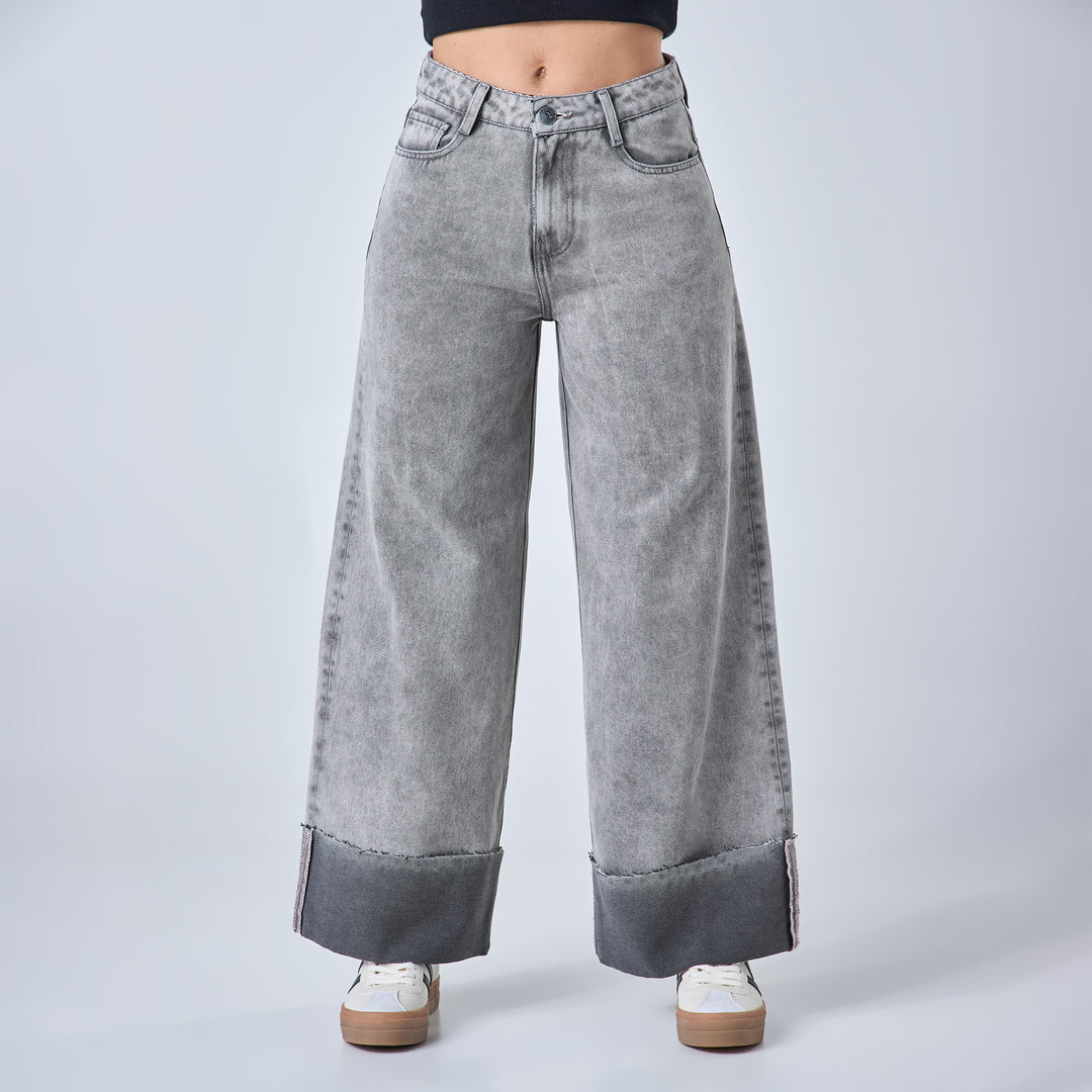 JEAN DAMA WIDE LEG TIRO ALTO Ref: 552683