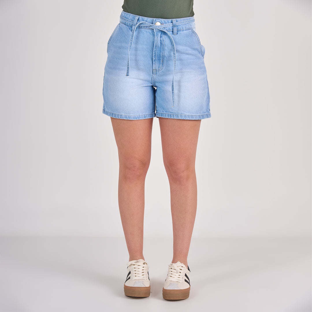 REF: 556282 Short corto dama rígido, color azul claro