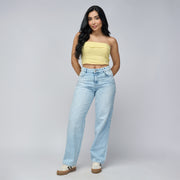 JEAN STRAIGHT BOOT TIRO ALTO REF: 552779