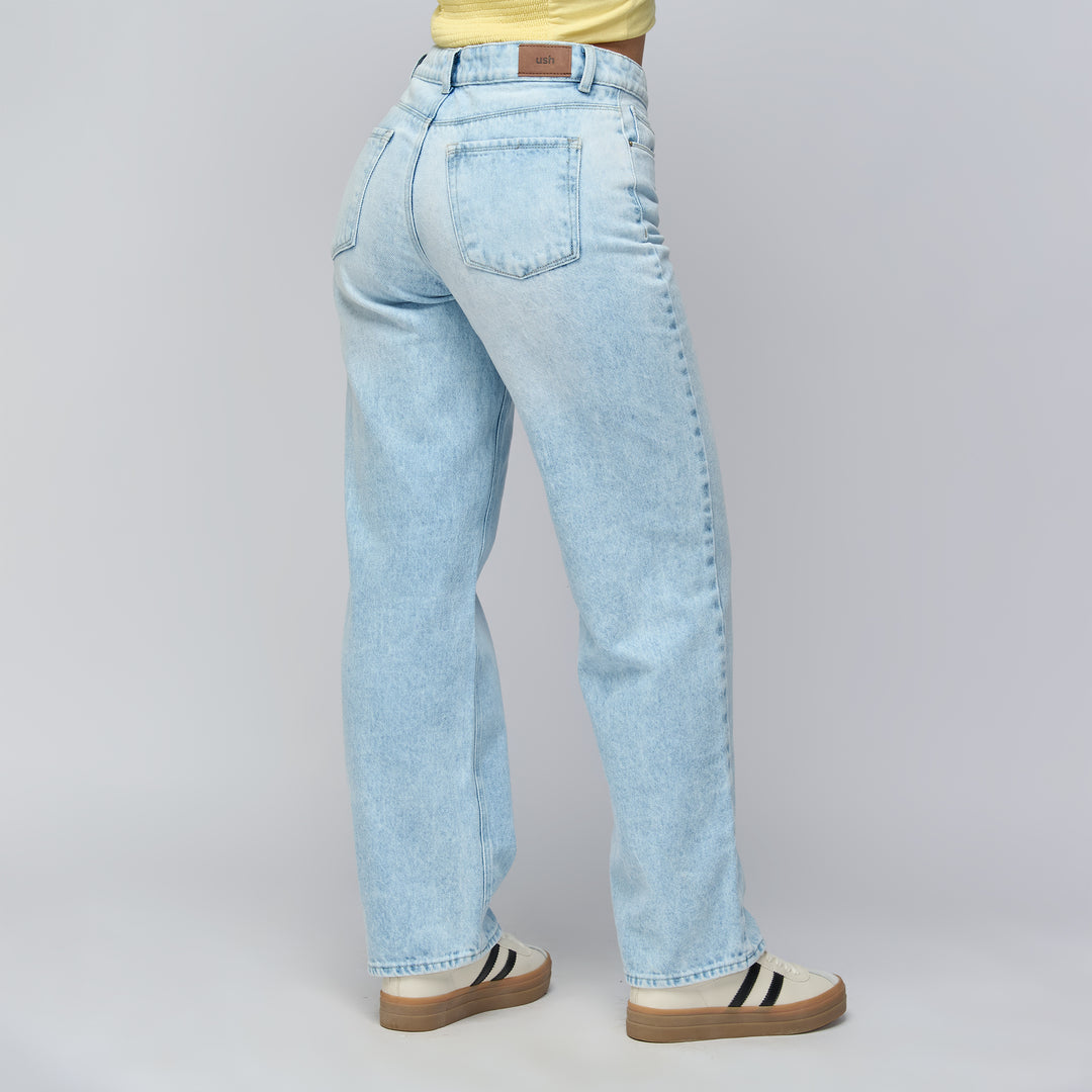 JEAN STRAIGHT BOOT TIRO ALTO REF: 552779