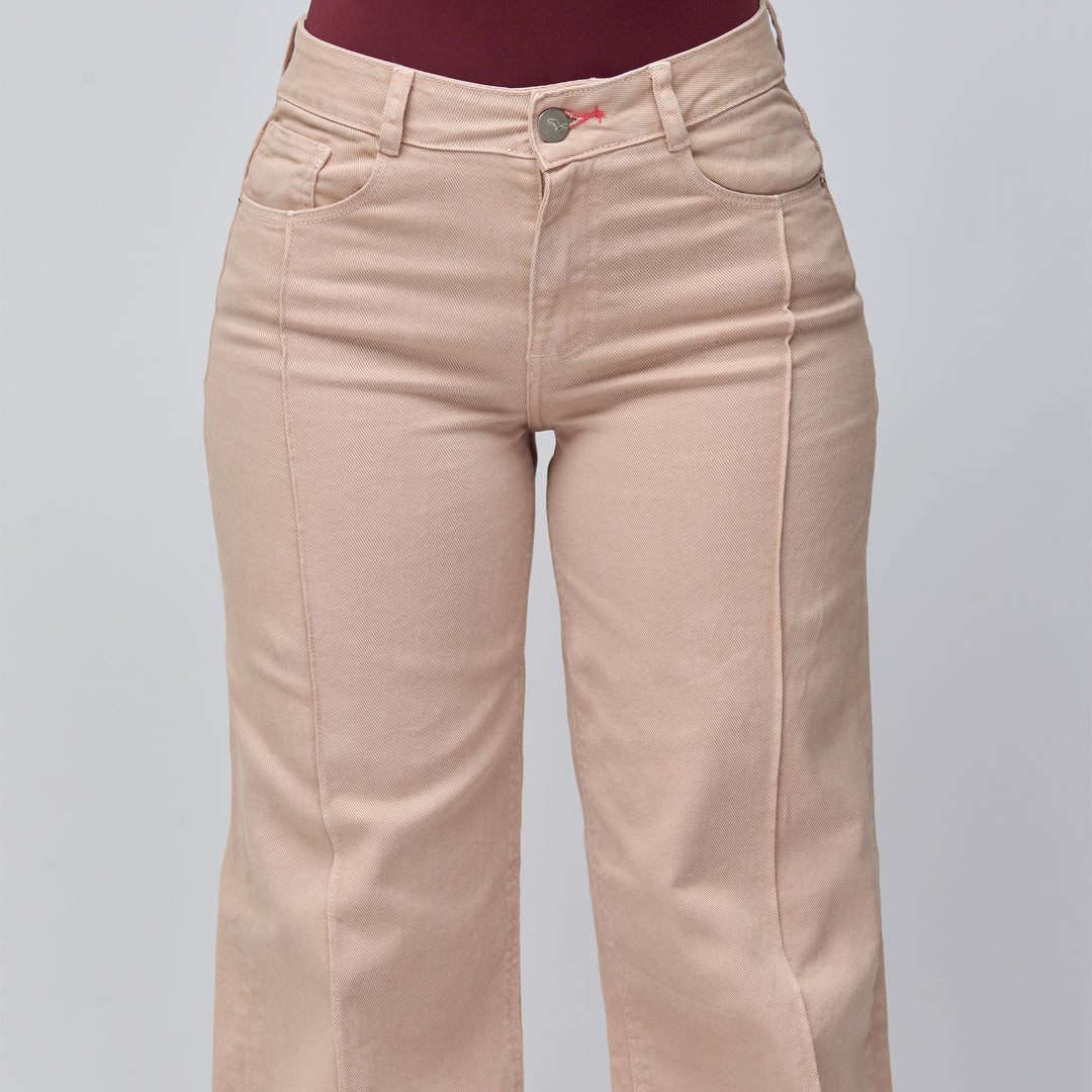 JEAN WIDE LEG TIRO MEDIO Ref: 552795