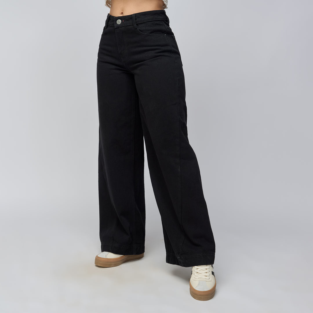 JEAN WIDE LEG TIRO MEDIO Ref: 552789