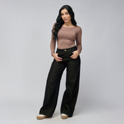 JEAN WIDE LEG TIRO MEDIO Ref: 552776