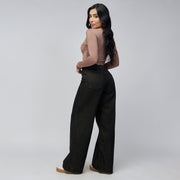 JEAN WIDE LEG TIRO MEDIO Ref: 552776