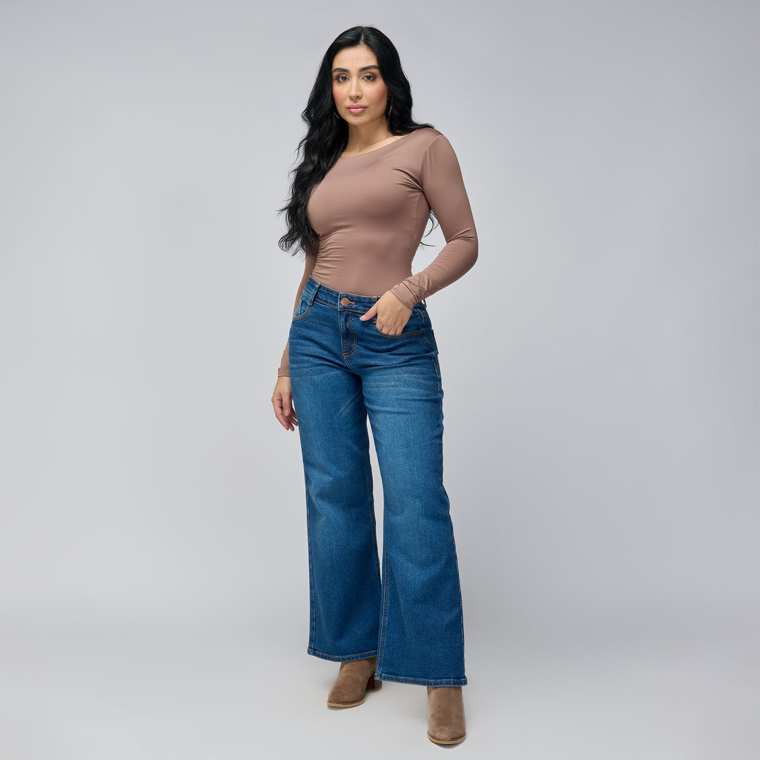 JEAN VAQUERO TIRO MEDIO Ref: 552744