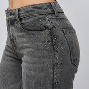 JEAN STRAIGHT BOOT TIRO ALTO REF: 552781