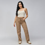 JEAN STRAIGHT TIRO MEDIO CAFÉ REF: 552792