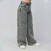 JEAN WIDE LEG TIRO MEDIO Ref: 552799