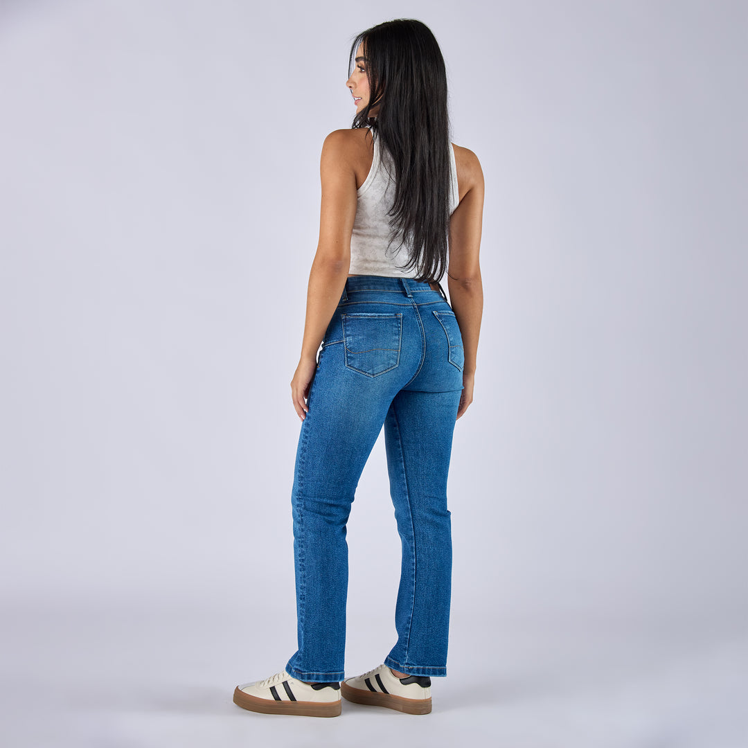 JEAN STRAIGHT BOOT TIRO MEDIO REF: 552719