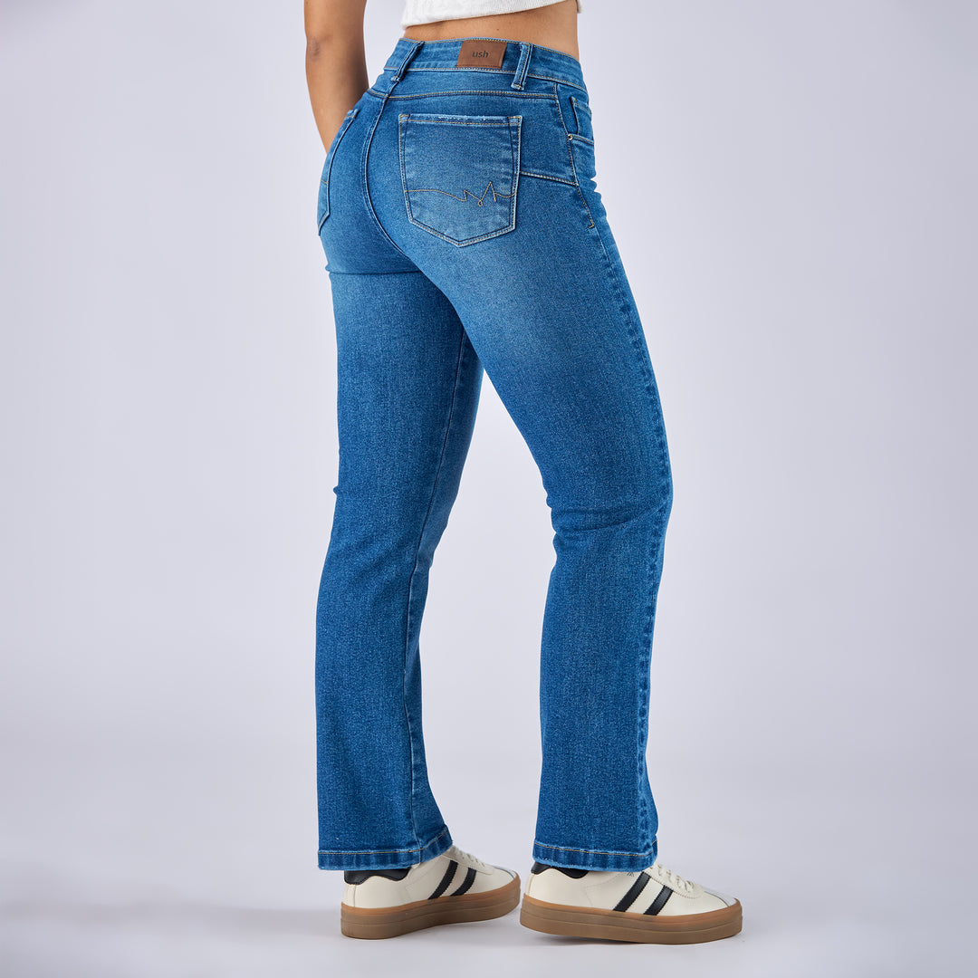 JEAN STRAIGHT BOOT TIRO MEDIO REF: 552719