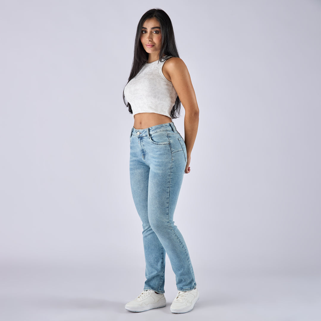 JEAN STRAIGHT BOOT TIRO MEDIO REF: 552637