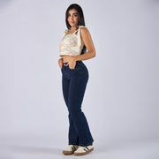 JEAN FLARE BOOT TIRO MEDIO Ref: 552714