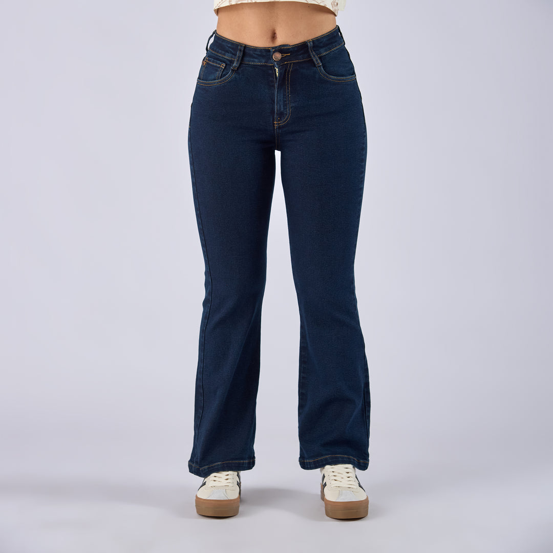 JEAN FLARE BOOT TIRO MEDIO Ref: 552714