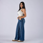 JEAN WIDE LEG TIRO MEDIO Ref: 552758